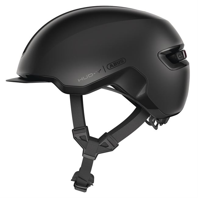 Abus Hud-Y - Black 54-58 cm