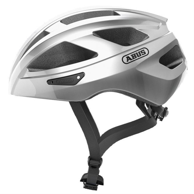 Abus Macator - Gleam Silver 58-62 cm.