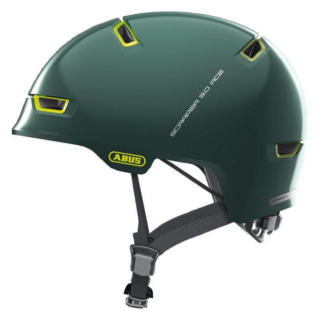 Abus Scraper 3.0 ACE cykelhjelm - Ivy Green 57-61 cm.