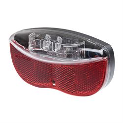 Garanti sød maske Cateye EL135 cykellygte med LED lys.