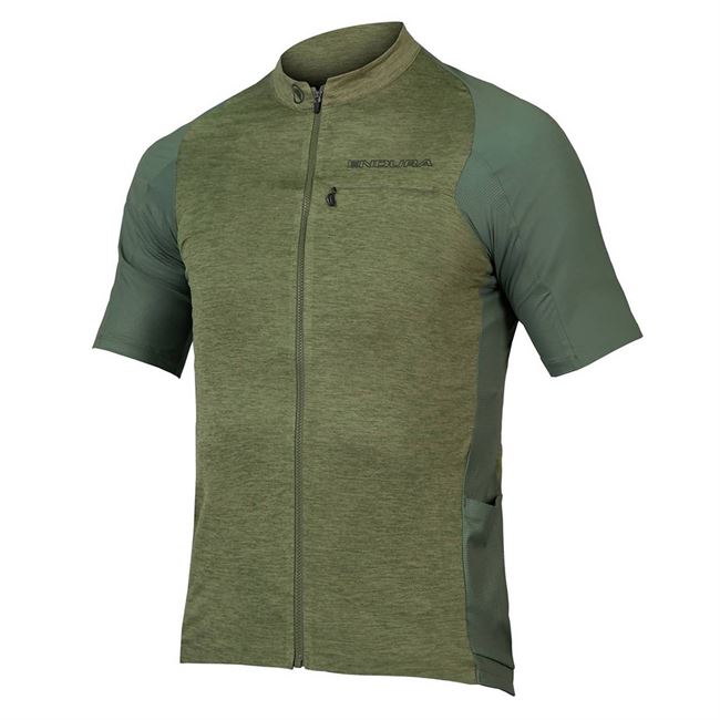 Endura GV500 Reiver S/S Jersey - Olive Green XL