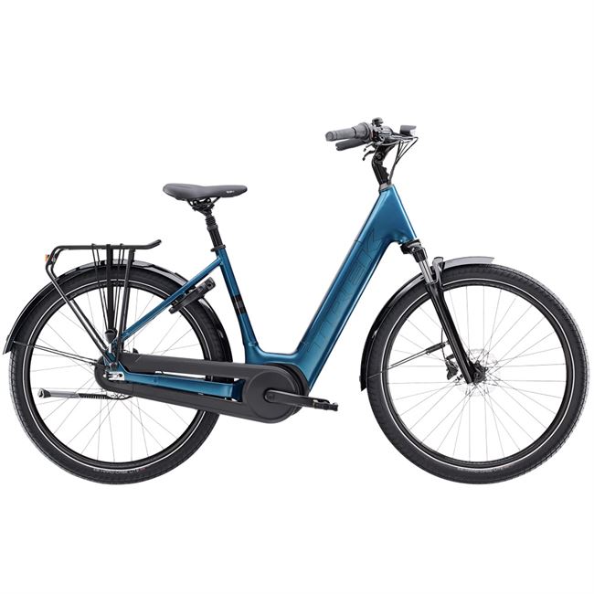 Trek District+ 3 Lowstep - Aquatic L (400Wh)