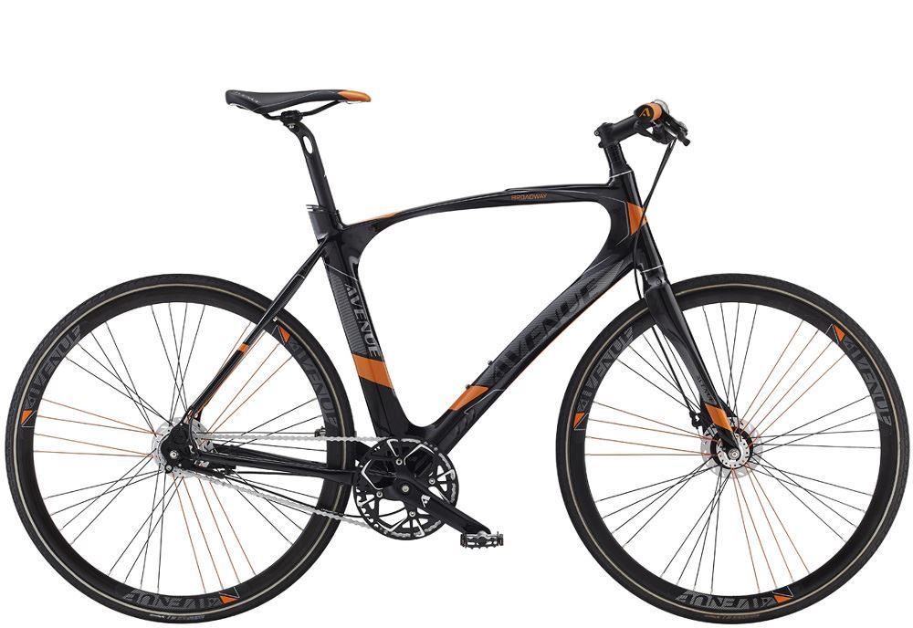 Streetbike Let og hurtig cykel med indvendige gear.