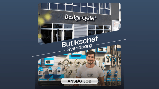 Butikschef til Design Cykler Svendborg