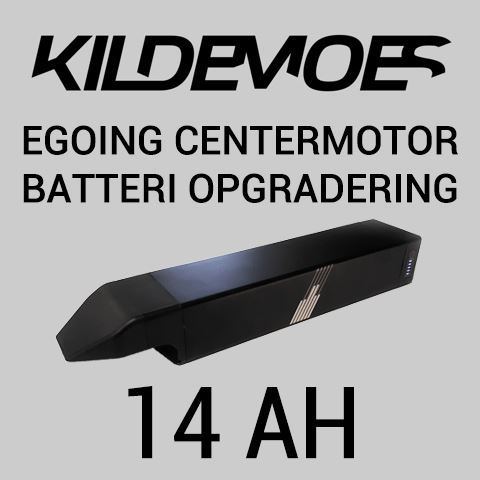 Kildemoes Egoing Center 14 Ah batteri opgradering.