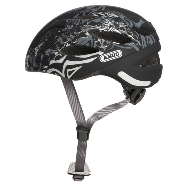 Abus Lane-U cykelhjelm - Maori Silver 52-57 cm.