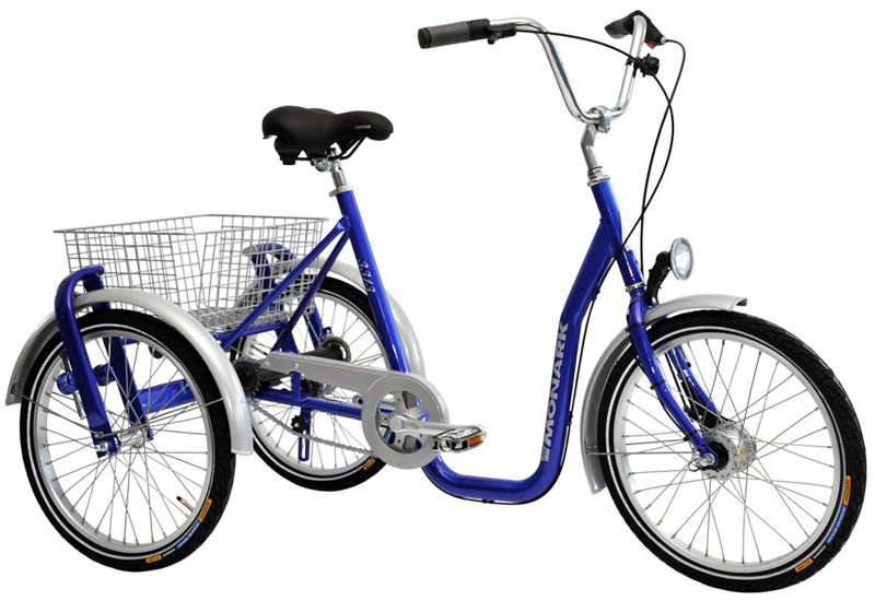 Vag tjenestemænd reservedele Trehjulet cykel - 100% samlet & køreklar!