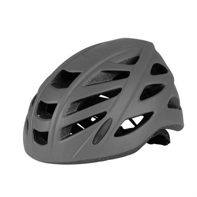OnGear cykelhjelm - børn/junior -  Grå 48-55 cm.