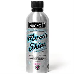 Muc-Off Miracle Shine plejemiddel.