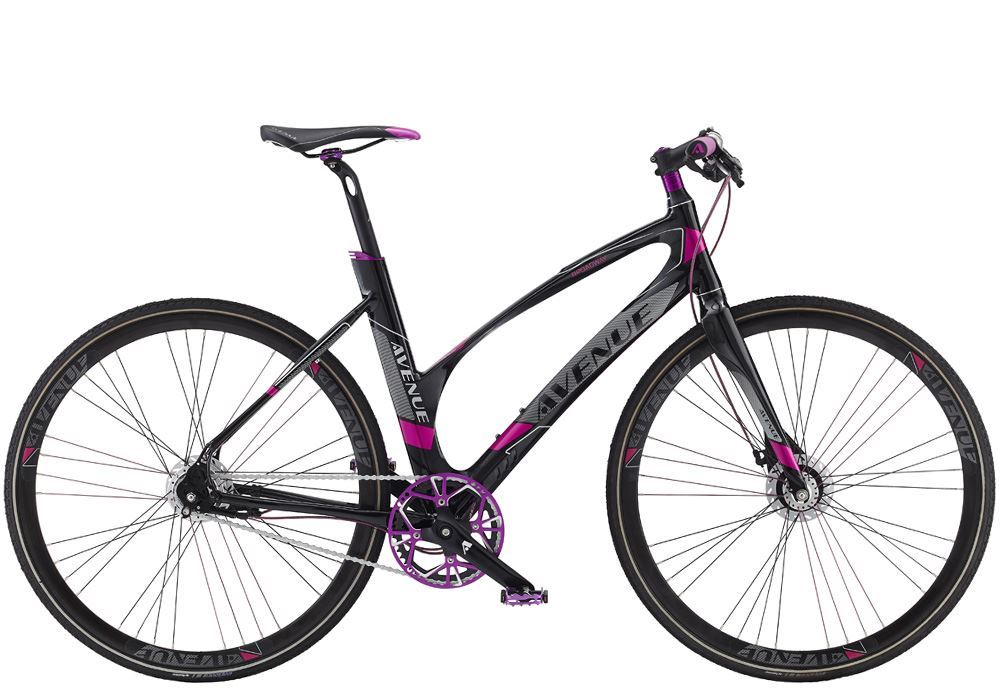 Streetbike Let, hurtig damecykel med indvendige gear.