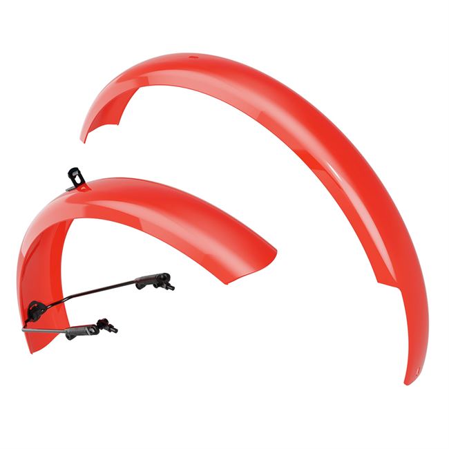 Trek Fetch+ 2 skærmsæt - Viper Red.